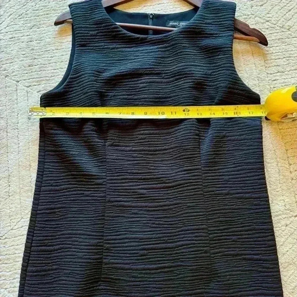 Mario Serrani little black dress size M - Picture 10 of 10